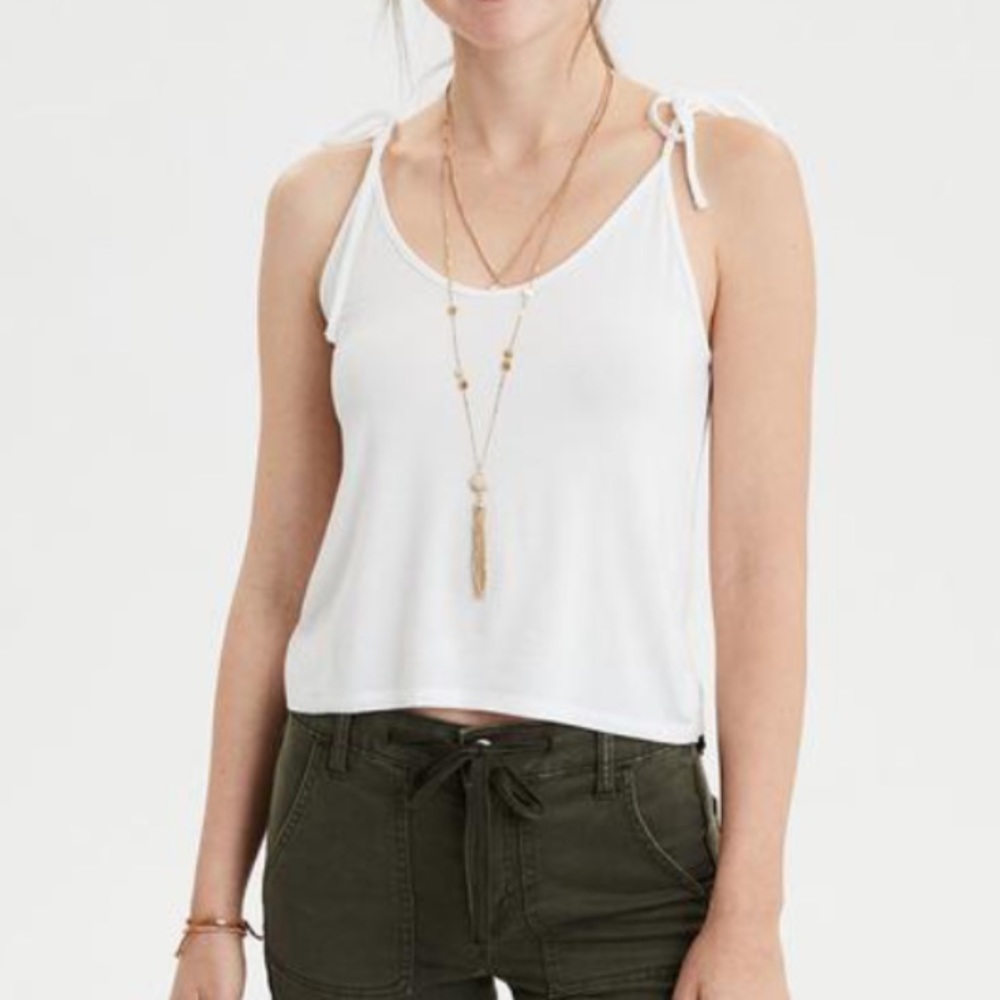 AE Soft and Sexy Tie Strap Cami Tank Top